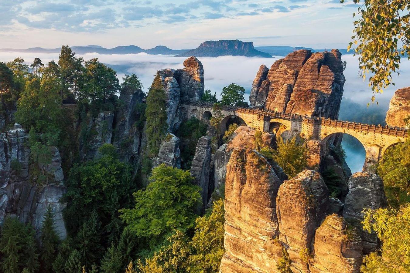 Pod Chlumem - útulný byt v blízkosti centra s terasou a grilem Decin Exteriér fotografie